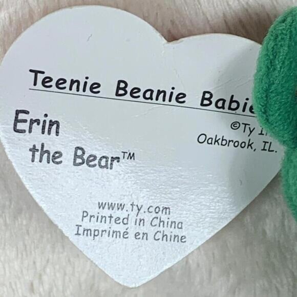 VINTAGE 1993 TY TEENIE BEANIE BABIES McDonalds Happy Meal Toys Lot of 7 - Picture 5 of 9